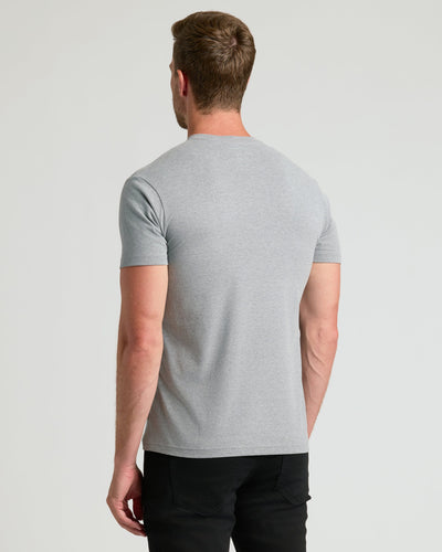 All Heather Gray Classic Crew 3-Pack