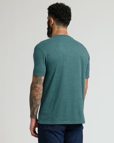 Classic Crew Neck - Heather Seafarer