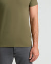 Military Green Classic Crew Neck