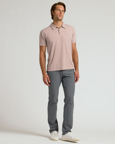 Classic Polo - Light Heather Slate Mauve