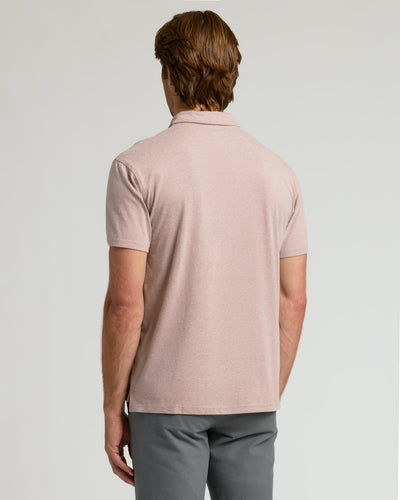 Classic Polo - Light Heather Slate Mauve
