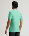 Fern Active Crew Neck Tee worn by man with relaxed posture.