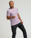 Iris Active Crew Neck Tee worn by model in motion.