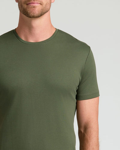 Pima Cotton Blend Crew