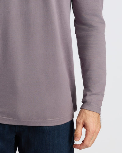 Classic Long Sleeve Henley - Ashberry