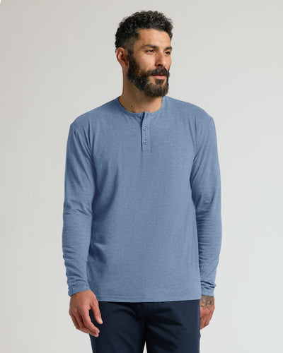 Seasonal Classic Long Sleeve Henley 3-Pack