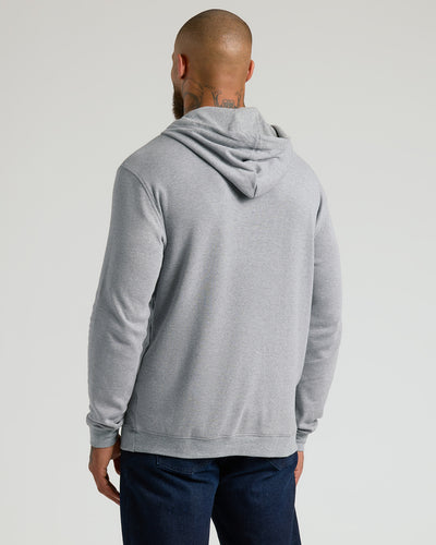 Waffle Hoodie - Heather Gray
