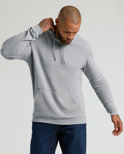 Waffle Hoodie - Heather Gray