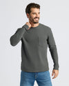 Staple Heavyweight Long Sleeve Pocket Crew 4-Pack