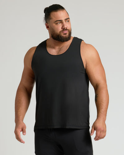 Black Sleeveless Active Mesh Tank 3-Pack