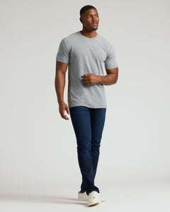 True ClassicClassic Tall Straight Hem Crew Neck T-Shirt modeled by athletic man.