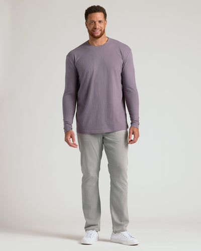 Tall Classic Long Sleeve Crew Neck - Ashberry