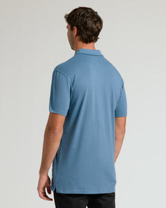 True ClassicTall Classic Polo 3-Pack showcased on man from behind, highlighting fit.