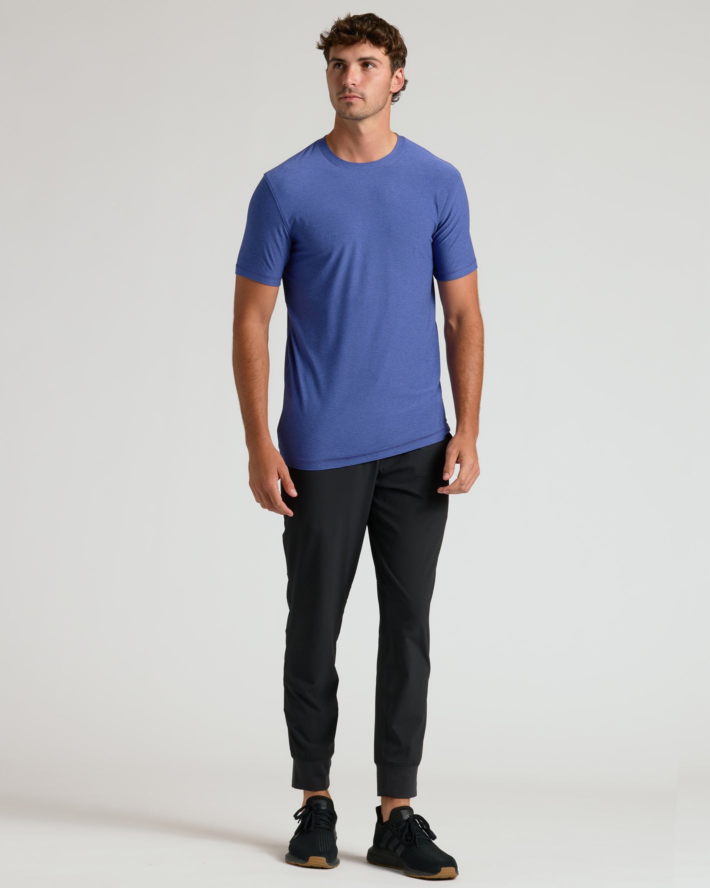 Cosmos Tall Active Crew Neck 2.0 worn by model.