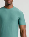 Evergreen Tall Active Crew Neck 2.0 on model torso.