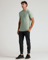 Lichen Tall Active Crew Neck 2.0 on male model, casual pose.