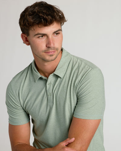 Tall Active Polo - Lichen