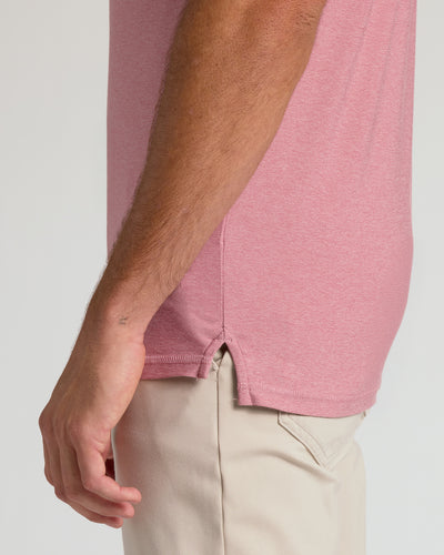 Tall Active Polo - Quartz Rose