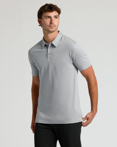 Tall Premium Pima Polo - Steel