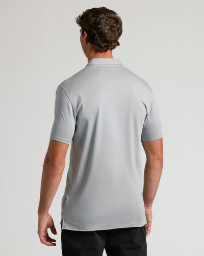 Tall Premium Pima Polo - Steel