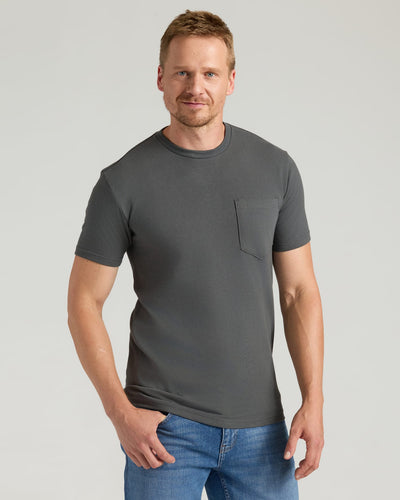 Tall Heavyweight Pocket Crew - Carbon