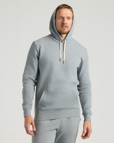 Lot de 2 sweats à capuche et joggings en polaire gris chiné moyen