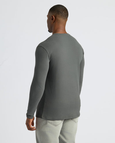 Tall Heavyweight Long Sleeve Pocket Crew