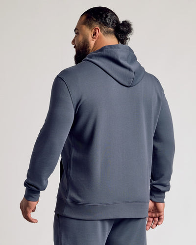 Fleece Full Zip Hoodie - Stormy
