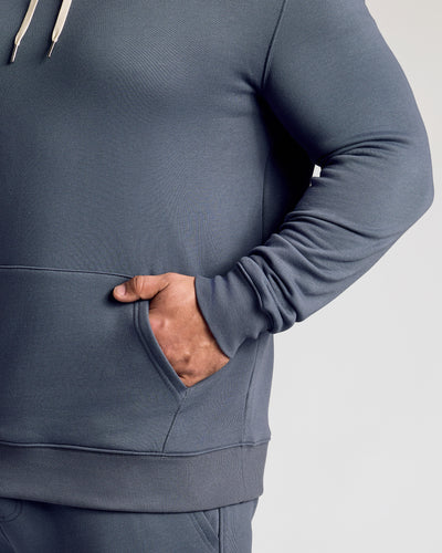 Fleece Pullover Hoodie - Stormy