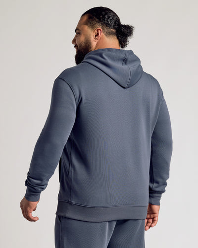 Fleece Pullover Hoodie - Stormy