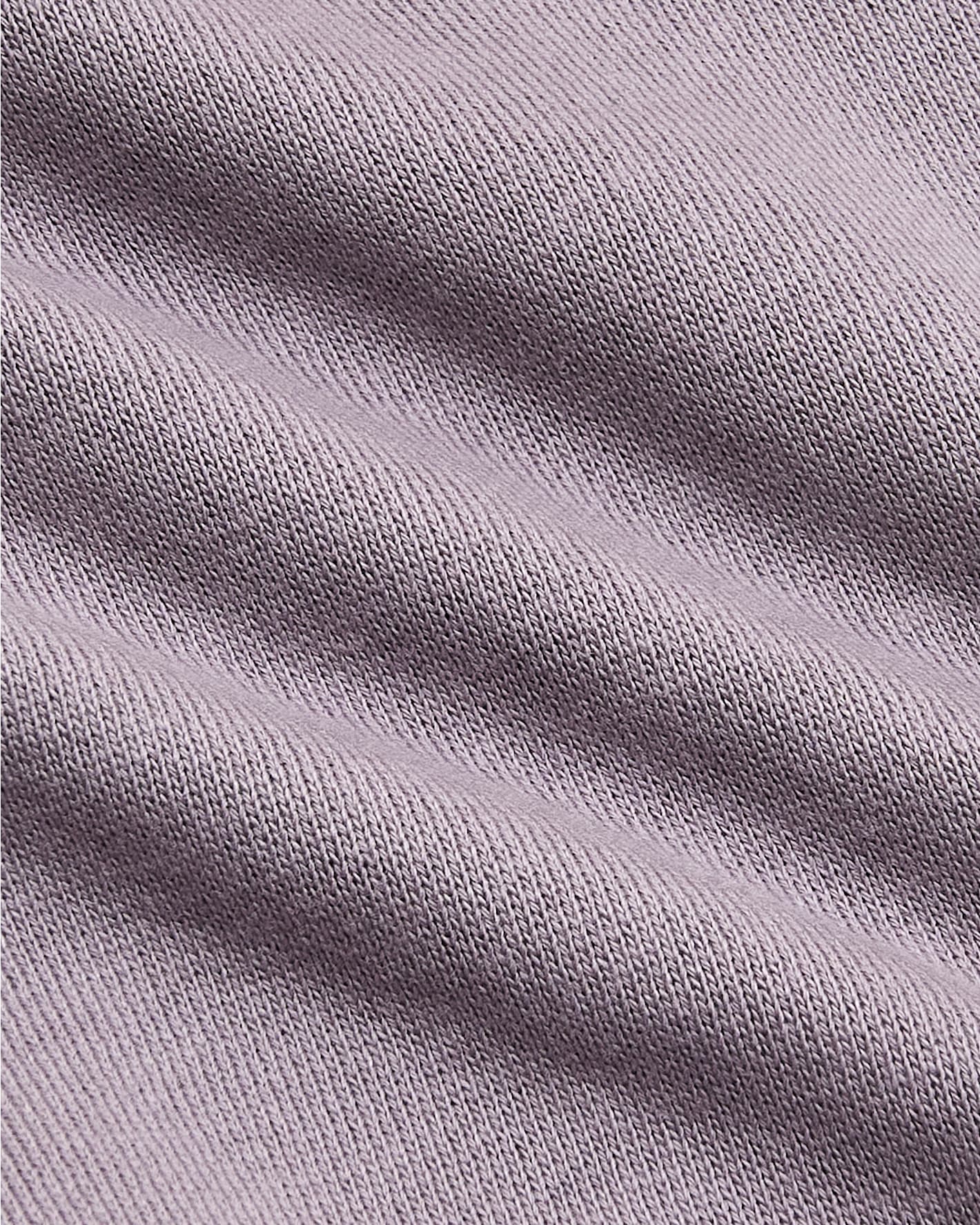 Thistle Fleece French Terry Pullover Hoodie, close-up of knitted fabric.