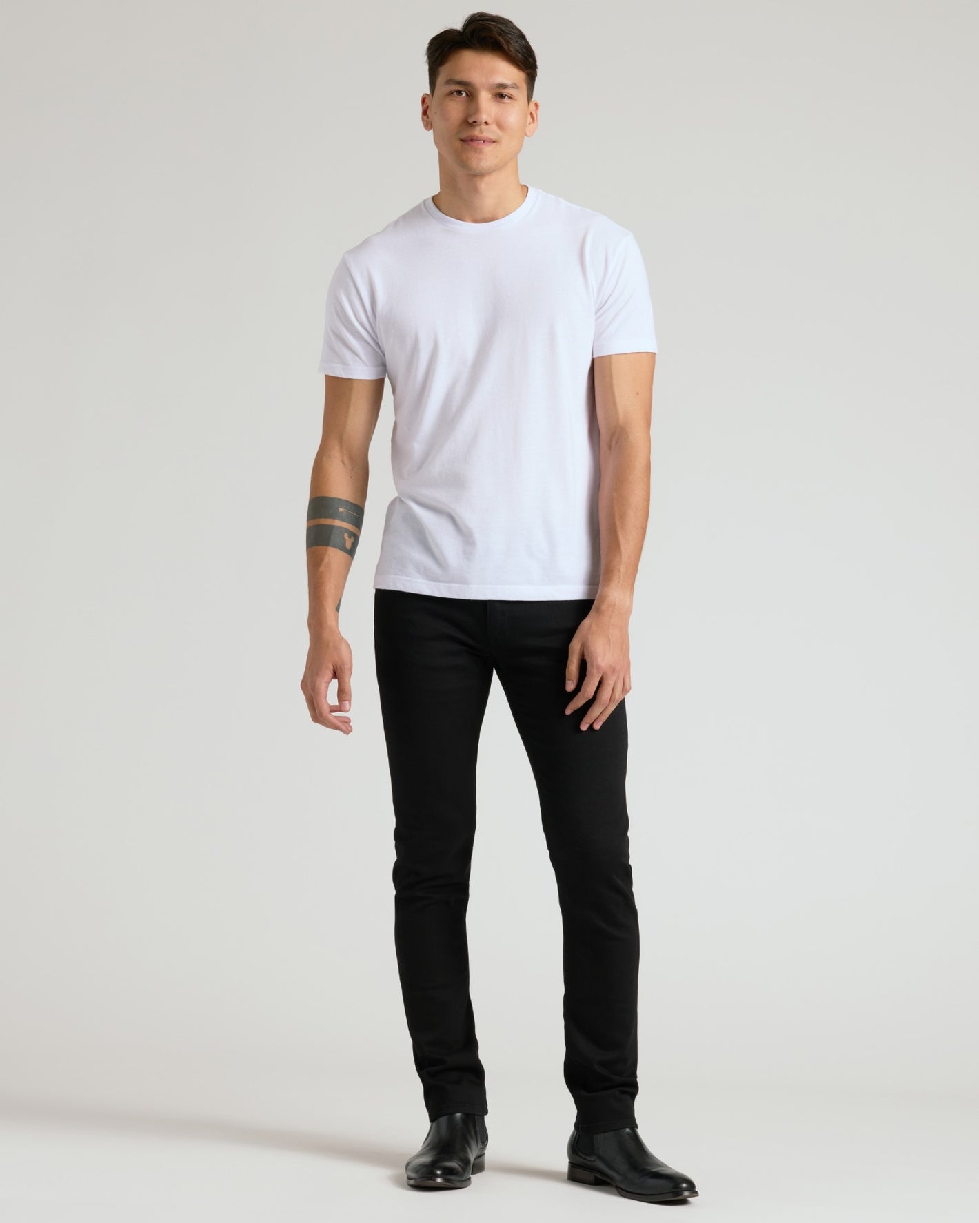Black Wash Slim Comfort Stretch Jeans