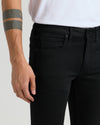 Black Wash Slim Comfort Stretch Jeans