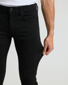 Black Wash Slim Comfort Stretch Jeans