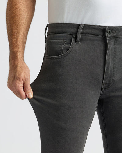 Slim High-Stretch Jeans - Gray Wash