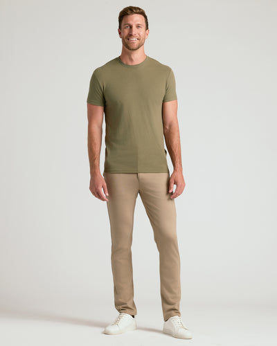 Casual Chino Pants - Khaki