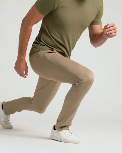 Casual Chino Pants - Khaki