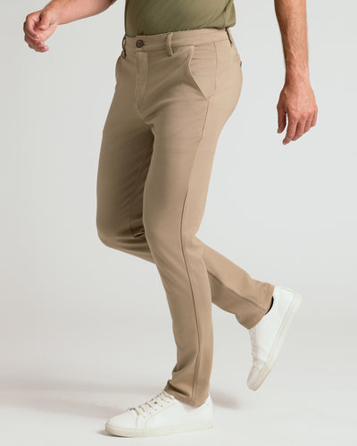 Casual Chino Pants - Khaki