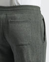 Charcoal Heather Gray Fleece French Terry Joggers
