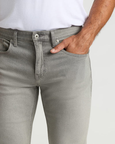 Slim Low-Stretch Jeans  - Medium Gray Wash