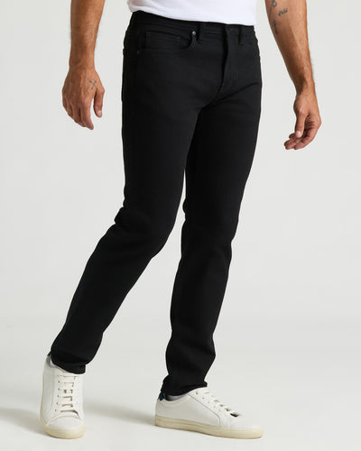 Slim Low-Stretch Jeans  - Black Wash