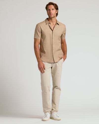 Pantalon chino droit - Sandstone