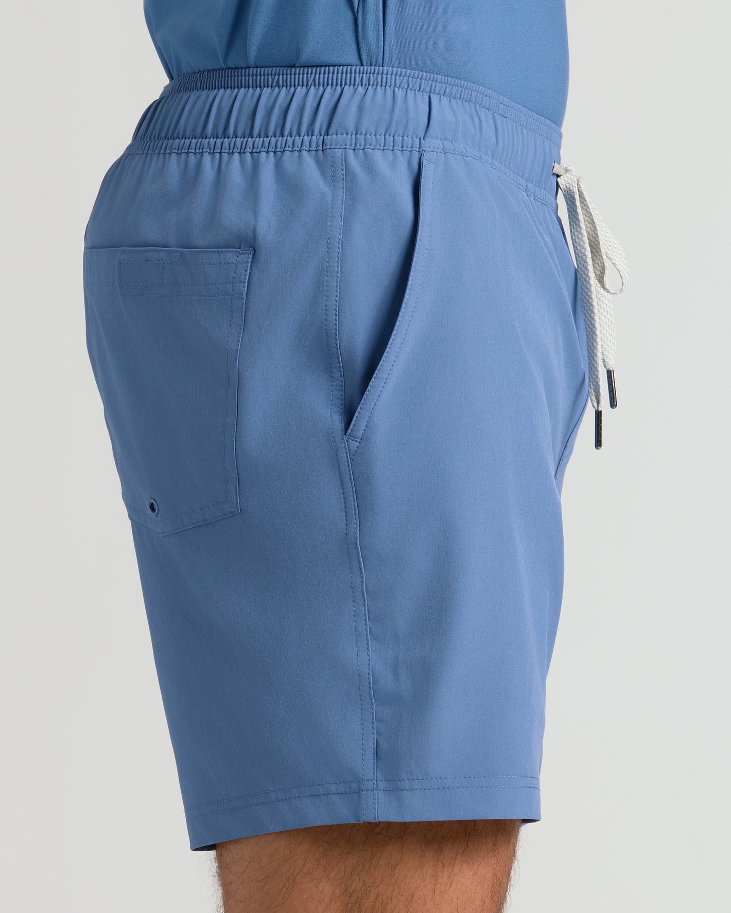 Azul Active Quick Dry Shorts with Liner, featuring drawcords and pockets.