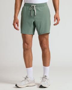 True ClassicAzul & Juniper Active Quick Dry Short with drawstrings and pockets.