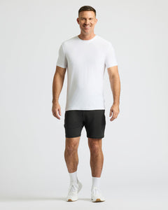 True ClassicActive-Komfort-Shorts in Schwarz