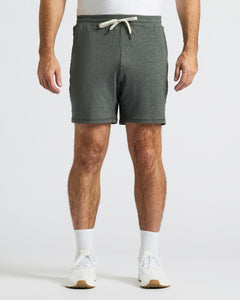 True ClassicActive-Komfort-Shorts in Charcoal Heather Gray
