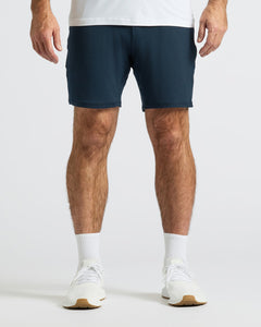 True ClassicActive-Komfort-Shorts in dunklem Heather Marineblau