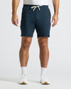 Active-Komfort-Shorts in dunklem Heather Marineblau
