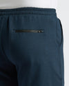 Active-Komfort-Shorts in dunklem Heather Marineblau