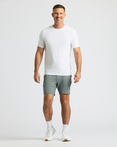 True ClassicActive-Komfort-Shorts in Heather Gray